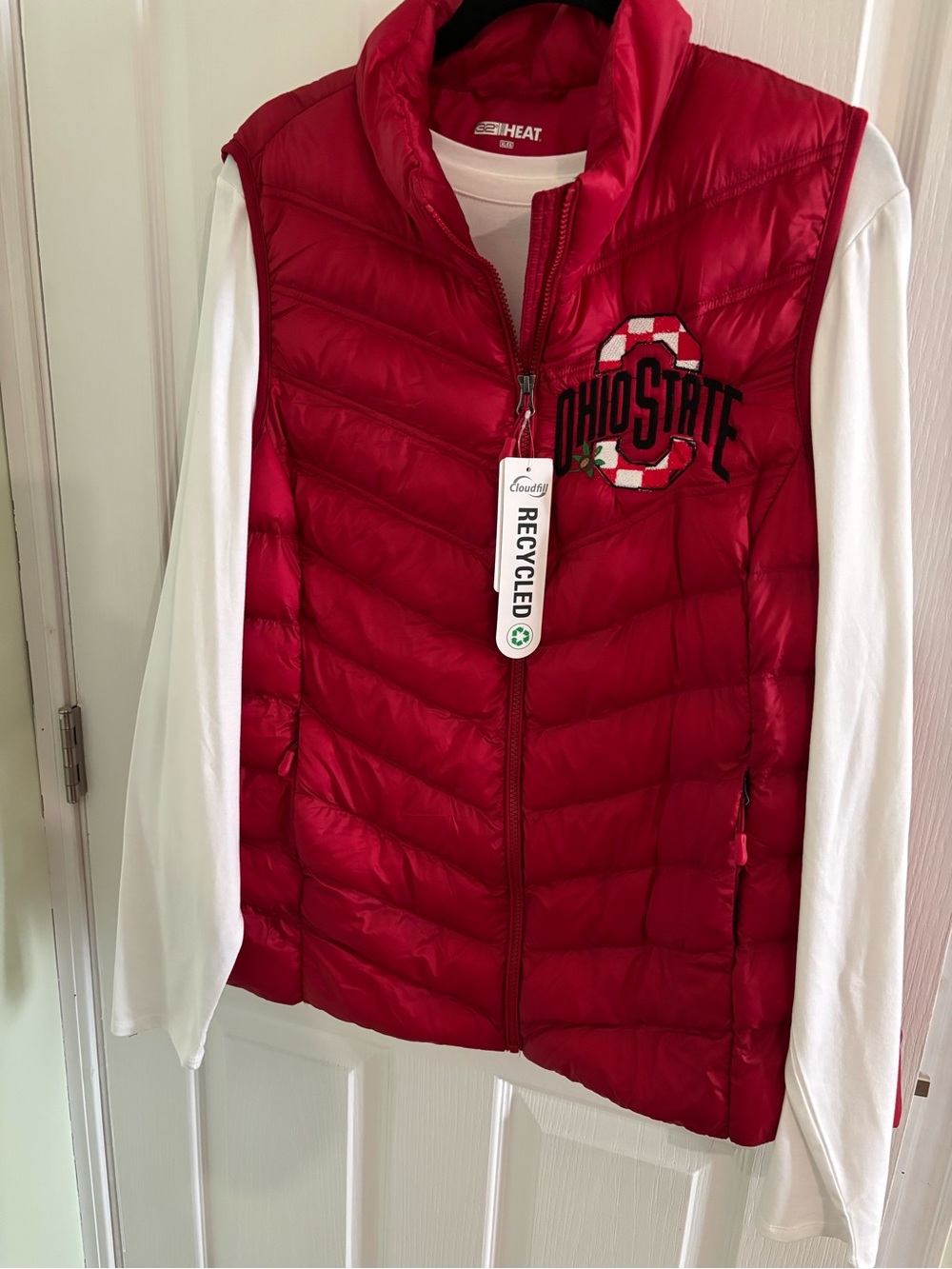 Very nice!  Ohio State Buckeyes puffer vest size xl